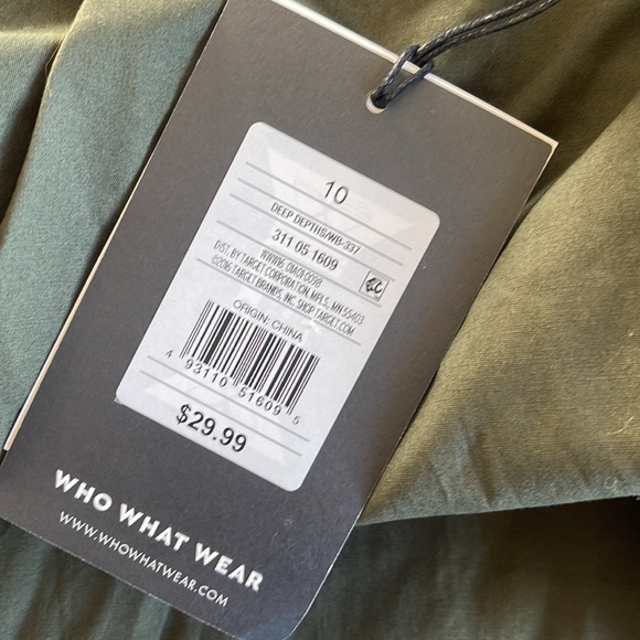 Who What Wear tie front midi skirt 10 - Picture 9 of 9